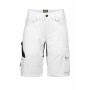 Women's Craftsman shorts semistret White/Black D32 Women's Craftsman shorts semistret White/Black D32