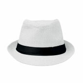 BOOWIE - Papieren strohoed - Wit