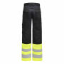 Service Trousers stretch Hi-vis Black/Yellow D84 Service Trousers stretch Hi-vis Black/Yellow D84