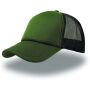 RAPPER CAP, OLIVE/BLACK, One size, ATLANTIS HEADWEAR