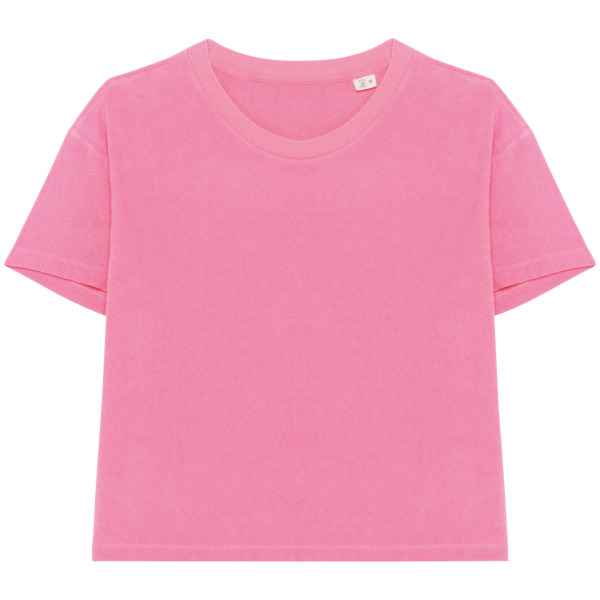 Ecologisch badstof dames-T-shirt Candy Rose XL