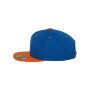 CLASSIC SNAPBACK 2-TONE, ROYAL / ORANGE, One size, FLEXFIT