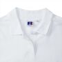 RUS Ladies Ultimate Cotton Polo, White, XXL