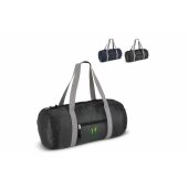 190T gerecycled PET lichtgewicht sport- en reistas 48 x 23 x 23 cm 20 L - Zwart