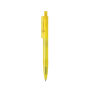 X3 GRS gerecycled PC plastic pen frosted, geel
