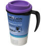 Brite-Americano® grande 350 ml insulated mug - Black/Purple Brite-Americano® grande 350 ml insulated mug - Black/Purple