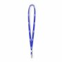 Polyester tubulaire keycord met metalen klem