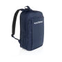 Flexpack Aware™ Expandable Slim RPET 15,6" Laptop-Rucksack, navy blau