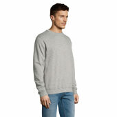 NEW SUPREME - NEW SUPREME sweater 280g - 5XL - Grijs Gemeleerd