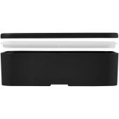 MIYO POP 700 ml lunchbox met één laag - Zwart MIYO POP 700 ml lunchbox met één laag - Zwart