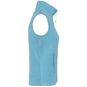 Bodywarmer van microfleece dames Cloudy blue heather 4XL Bodywarmer van microfleece dames Cloudy blue heather 4XL