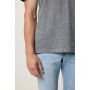 IQONIQ Sierra lichtgewicht gerecycled katoen t-shirt, light heather anthracite (XXS)