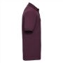 RUS Hardwearing Polycotton Polo, Burgundy, M
