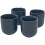 Male 4-piece 90 ml espresso cup - Hale Blue