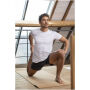 Borax Heren T-shirt met korte mouwen, cool fit, GRS gerecycled - Navy - S