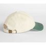 CONTRAST PEAK LOW PROFILE VINTAGE CAP, NATURAL/VINTAGE BOTTLE GREEN, One size, BEECHFIELD