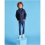 America gewatteerde parkajack voor kinderen - Navy Blue - 8