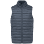 Ecologische lichte bodywarmer voor heren Mineral Grey M
