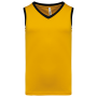 Basketbalshirt voor kinderen Sporty Yellow / Black 4/6 jaar
