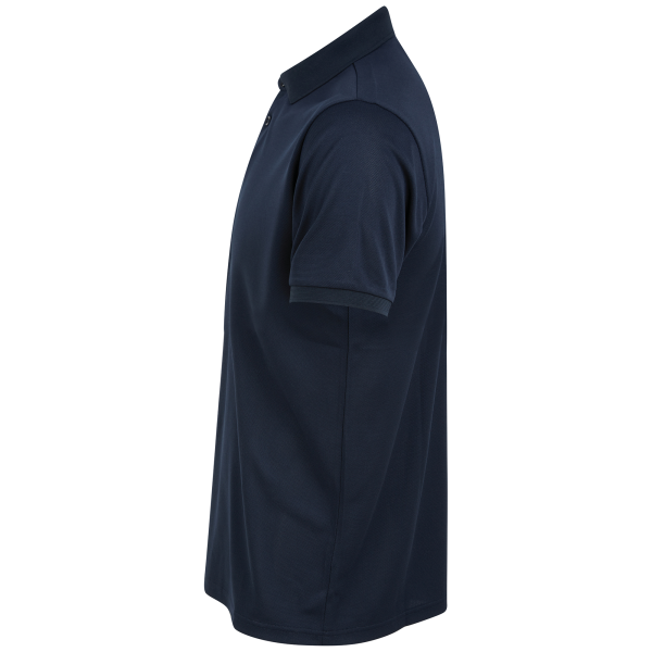 Herenpolo van gerecycled polyester Navy 4XL Herenpolo van gerecycled polyester Navy 4XL