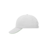white/lime-green