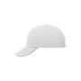 6 Panel Raver Sandwich Cap white/lime-green