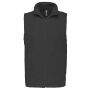 Bodywarmer van microfleece heren dark grey XXL