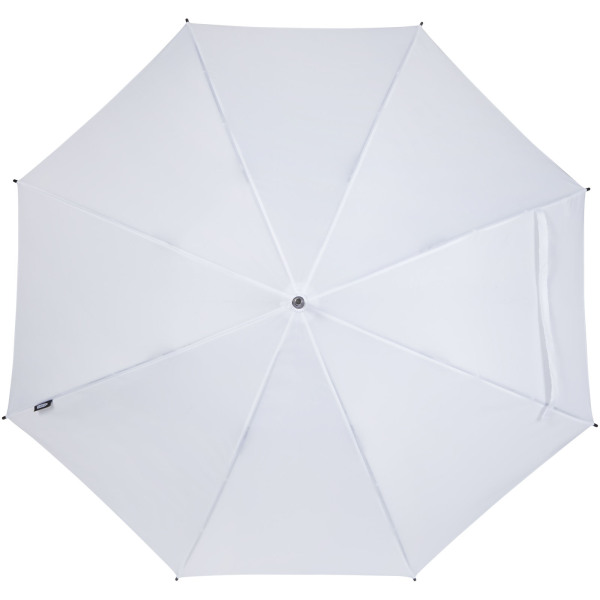 Niel 23" automatisch openende paraplu van gerecycled PET - Wit