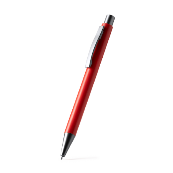 ROLAND drukknop balpen - rood ROLAND drukknop balpen - rood
