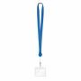 ZIP LANYARD - Lanyard met badgehouder - Royal Blauw