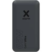 Xtorm snellader voor op reis van 65 W met kabel en reisetui - Zwart