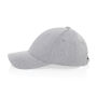 Milo AWARE™ recycled heather 6 paneel cap 200gr, grijs