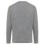 Iqoniq Etosha lichtgewicht gerecycled katoen sweater, ongeverfd licht antraciet (XXXL)