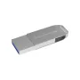 USB Stick Dual Twister-C 3.0 (Zilver, 128GB 3.0)