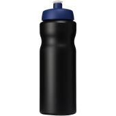Baseline® Plus 650 ml sportfles - Zwart/Blauw