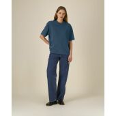 Asher - Boxy uniseks T-shirt van stevige stof - L