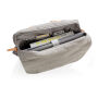 Canvas laptop tas PVC vrij, grijs