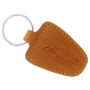 Sleutelhanger P02431, Kunstleder, Cognac