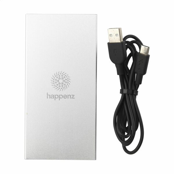 Tecco GRS Recycled Alu Powerbank 5000 Ladegerät - silber Tecco GRS Recycled Alu Powerbank 5000 Ladegerät - silber