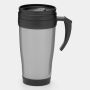 Double-walled travel mug WARM-UP grey