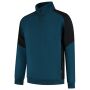 Zip Sweater Bicolor Redefined 306111 Teal-Black 3XL