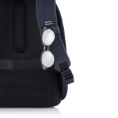 Bobby Hero Regular, anti-diefstal rugzak, donkerblauw, zwart