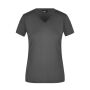 Ladies' Slim Fit V-T graphite S