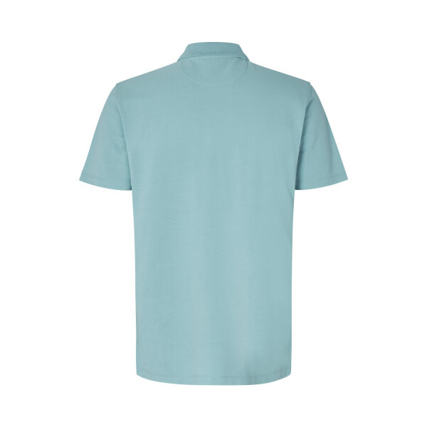 Ease poloshirt | Lyocell - Stoffige aqua, XS Ease poloshirt | Lyocell - Stoffige aqua, XS