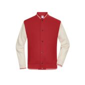 carmine-red/sandstone