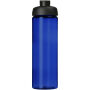 H2O Active® Eco Vibe 850 ml drinkfles met klapdeksel - Blauw/Zwart