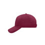 5 Panel Cap burgundy one size