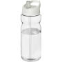 H2O Active® Base 650 ml bidon met fliptuitdeksel - Transparant/Wit
