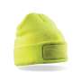 Bedrukbare muts van gerecycled Thinsulate™ Fluorescent Yellow One Size