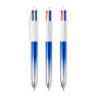 BIC® 4 Colours® Bicolor 4 Colours Bicolor BP LP Blue_UP and RI white